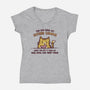 I Will Keep My Oxford Comma-Womens-V-Neck-Tee-kg07