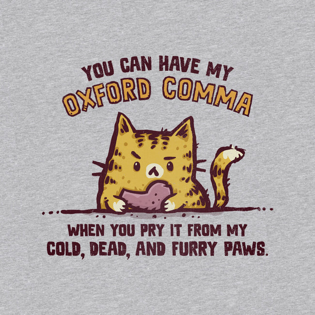 I Will Keep My Oxford Comma-Cat-Basic-Pet Tank-kg07