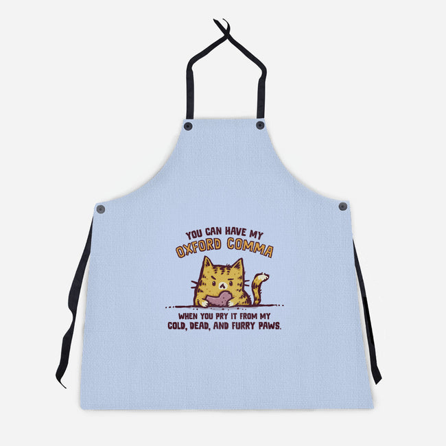 I Will Keep My Oxford Comma-Unisex-Kitchen-Apron-kg07