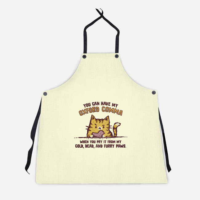 I Will Keep My Oxford Comma-Unisex-Kitchen-Apron-kg07