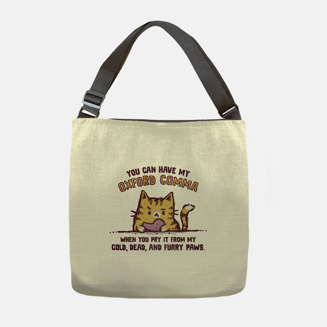 I Will Keep My Oxford Comma-None-Adjustable Tote-Bag-kg07