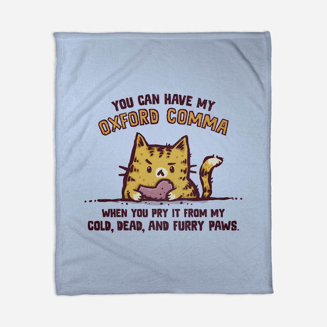 I Will Keep My Oxford Comma-None-Fleece-Blanket-kg07