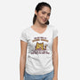 I Will Keep My Oxford Comma-Womens-V-Neck-Tee-kg07