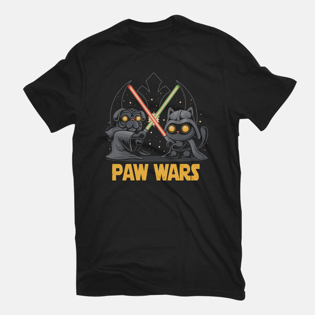 Paw Wars-Mens-Basic-Tee-erion_designs