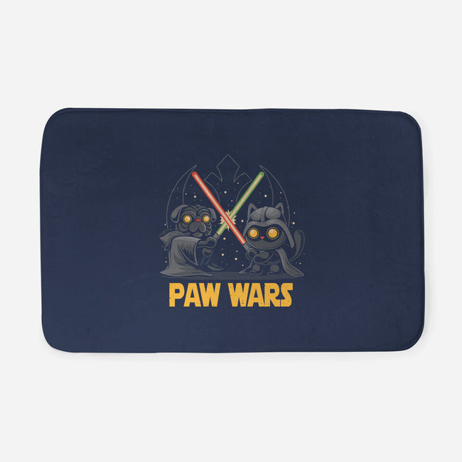 Paw Wars-None-Memory Foam-Bath Mat-erion_designs