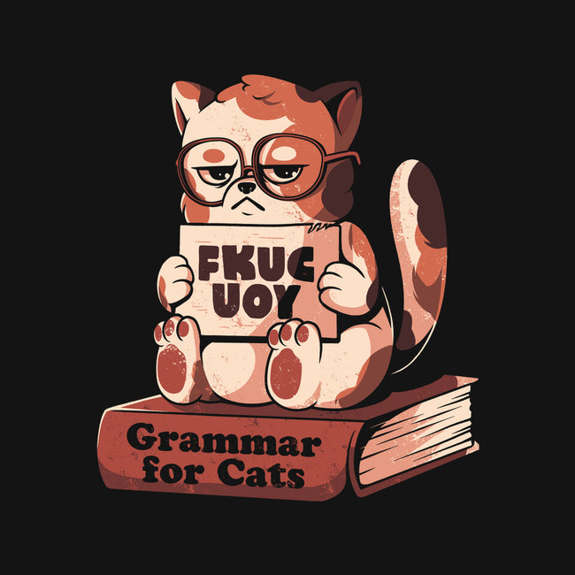 Grammar For Cats-None-Fleece-Blanket-eduely