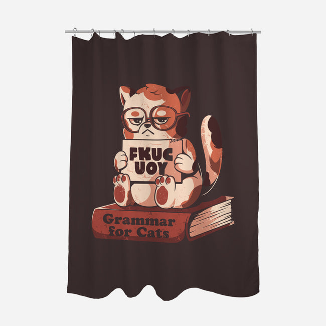 Grammar For Cats-None-Polyester-Shower Curtain-eduely