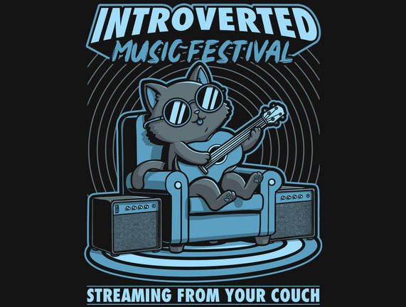 Introverted Music Cat