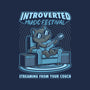 Introverted Music Cat-Womens-Fitted-Tee-Studio Mootant