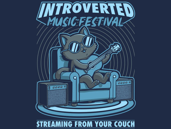 Introverted Music Cat