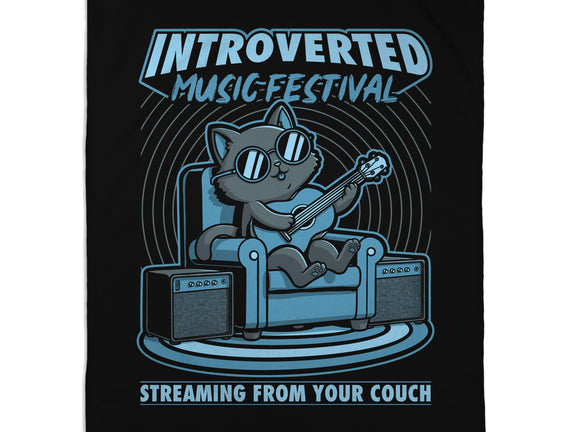 Introverted Music Cat