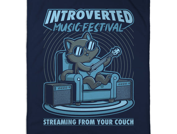 Introverted Music Cat