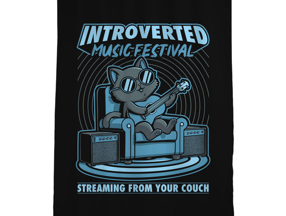 Introverted Music Cat