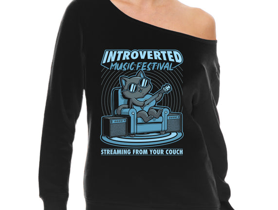 Introverted Music Cat