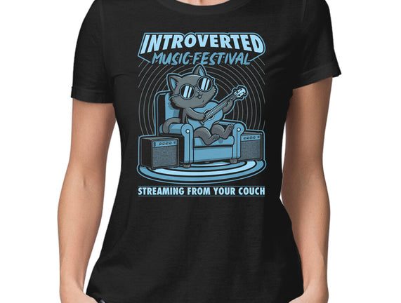 Introverted Music Cat