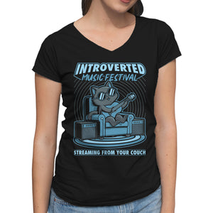 Introverted Music Cat