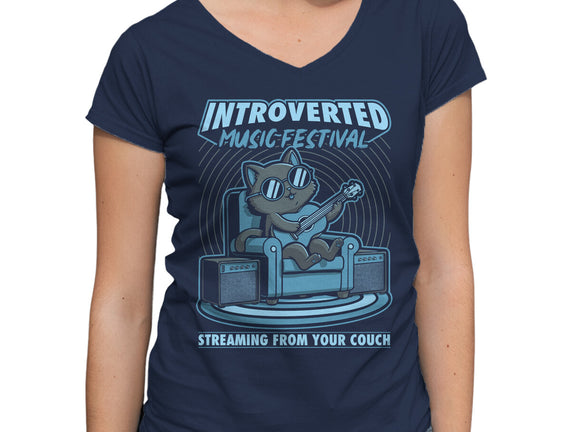 Introverted Music Cat