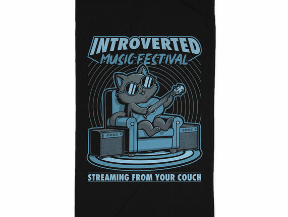 Introverted Music Cat