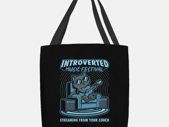 Introverted Music Cat