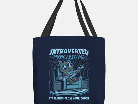 Introverted Music Cat