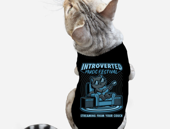 Introverted Music Cat