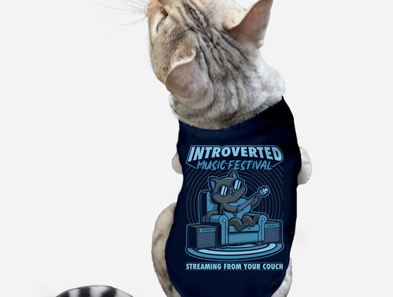 Introverted Music Cat