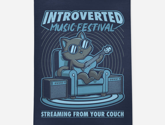 Introverted Music Cat