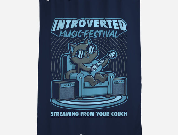 Introverted Music Cat