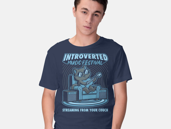 Introverted Music Cat