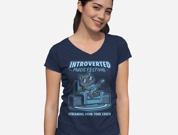 Introverted Music Cat