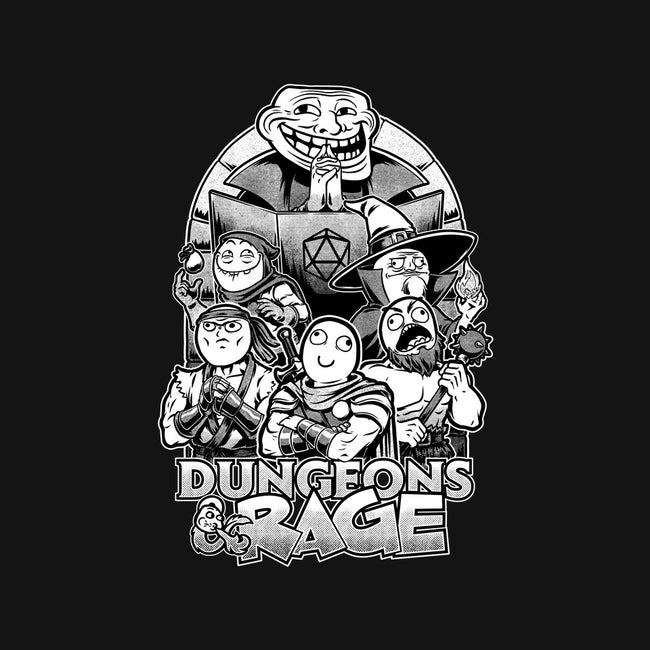 Dungeons And Rage Meme-Womens-V-Neck-Tee-Studio Mootant