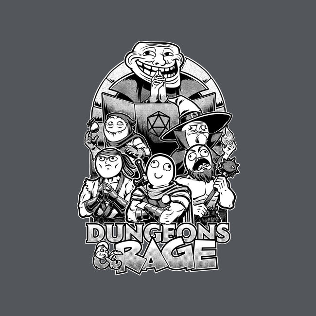 Dungeons And Rage Meme-Womens-Basic-Tee-Studio Mootant