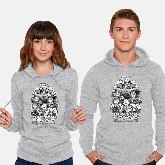 Dungeons And Rage Meme-Unisex-Pullover-Sweatshirt-Studio Mootant