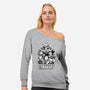 Dungeons And Rage Meme-Womens-Off Shoulder-Sweatshirt-Studio Mootant