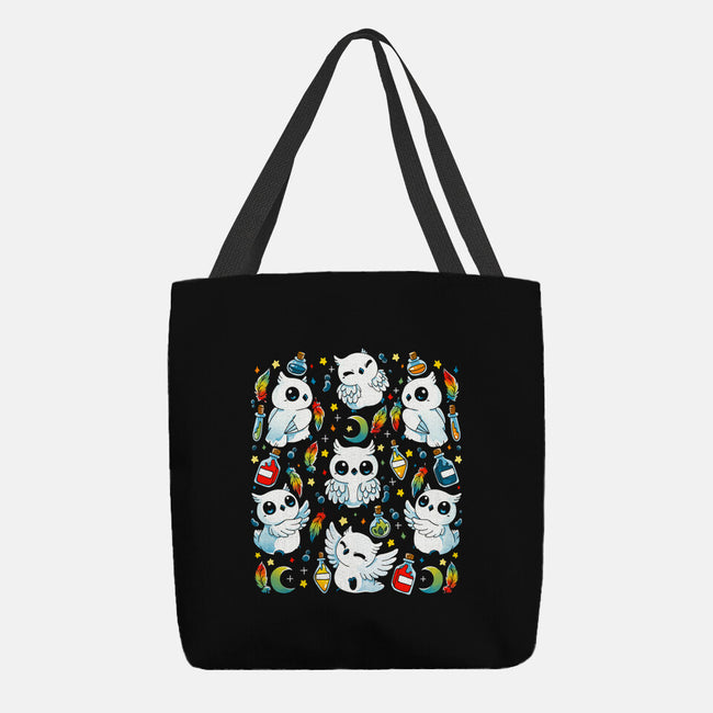 Owls Magic Potions-None-Basic Tote-Bag-Vallina84