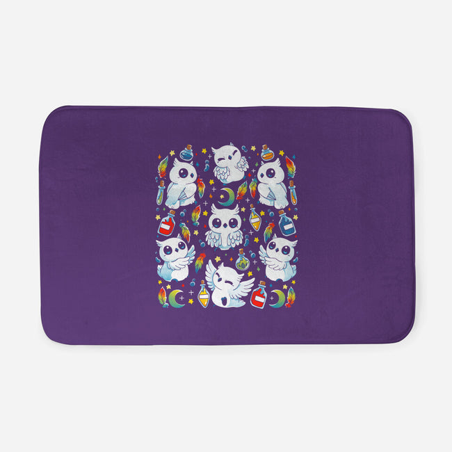 Owls Magic Potions-None-Memory Foam-Bath Mat-Vallina84