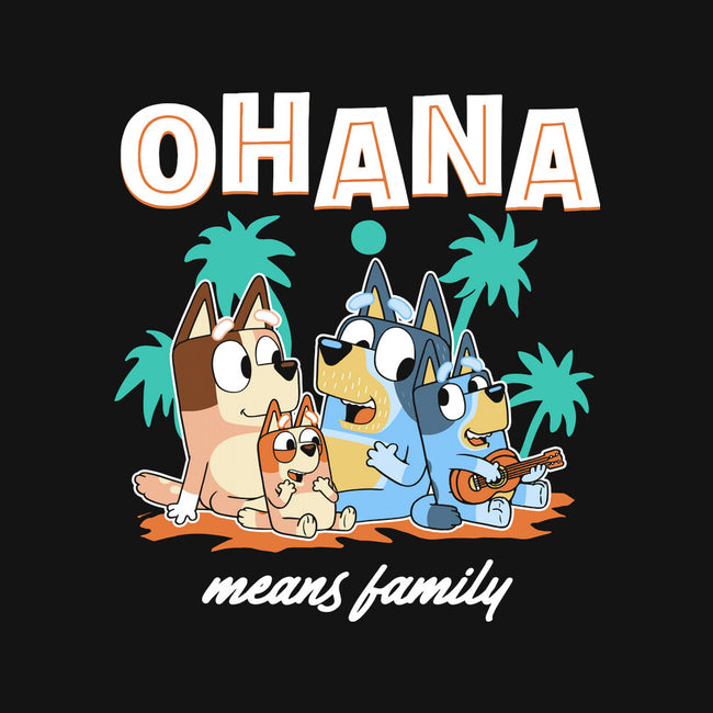 Bluey Ohana-Youth-Basic-Tee-naomori