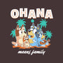 Bluey Ohana-None-Stretched-Canvas-naomori