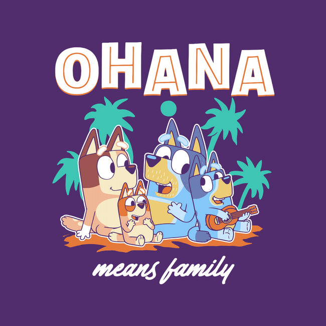 Bluey Ohana-Youth-Basic-Tee-naomori