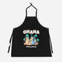 Bluey Ohana-Unisex-Kitchen-Apron-naomori