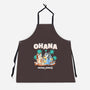 Bluey Ohana-Unisex-Kitchen-Apron-naomori