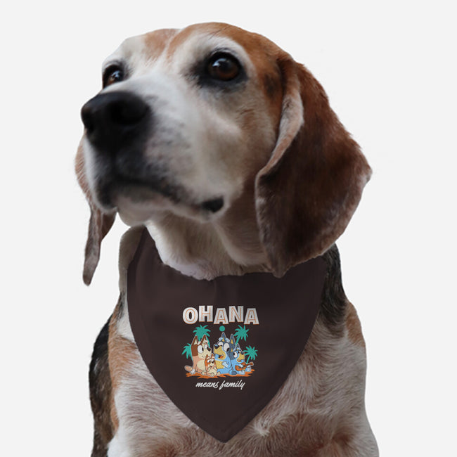 Bluey Ohana-Dog-Adjustable-Pet Collar-naomori