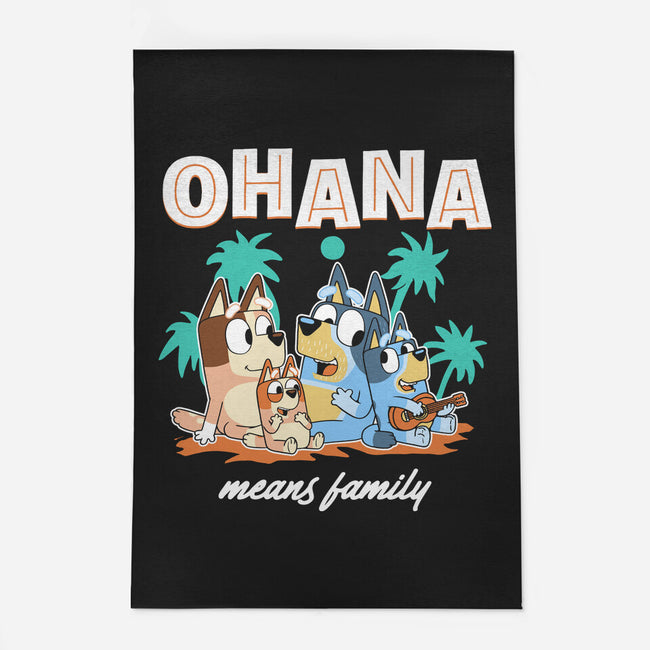 Bluey Ohana-None-Indoor-Rug-naomori