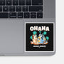 Bluey Ohana-None-Glossy-Sticker-naomori