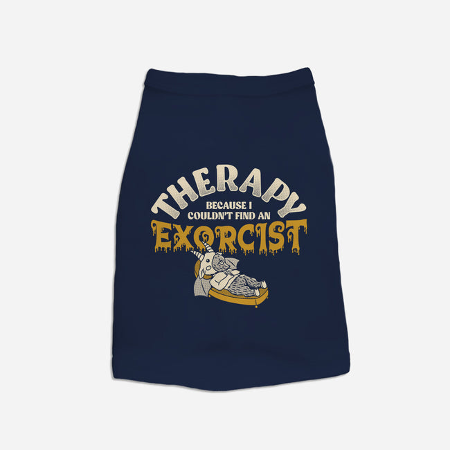 Couldn't Find An Exorcist-Dog-Basic-Pet Tank-tobefonseca