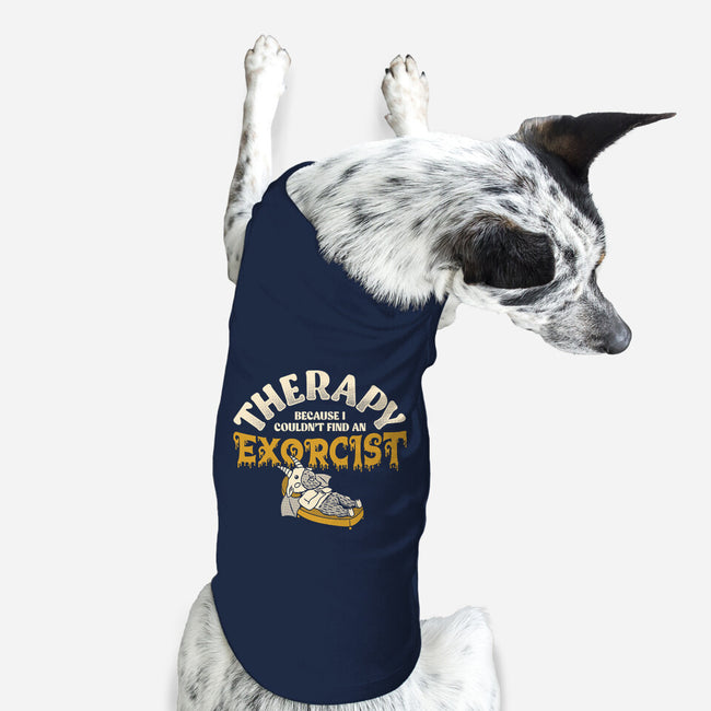 Couldn't Find An Exorcist-Dog-Basic-Pet Tank-tobefonseca