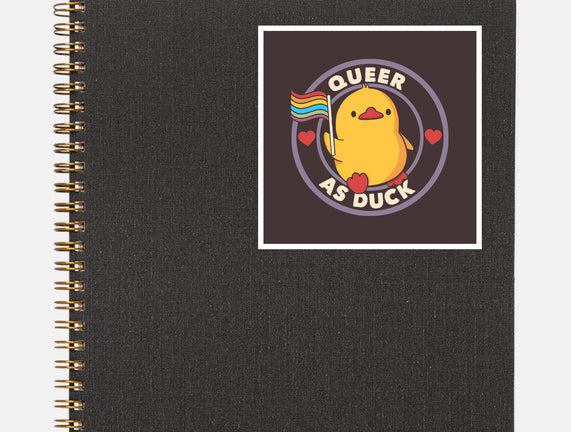 Queer As Duck Pride