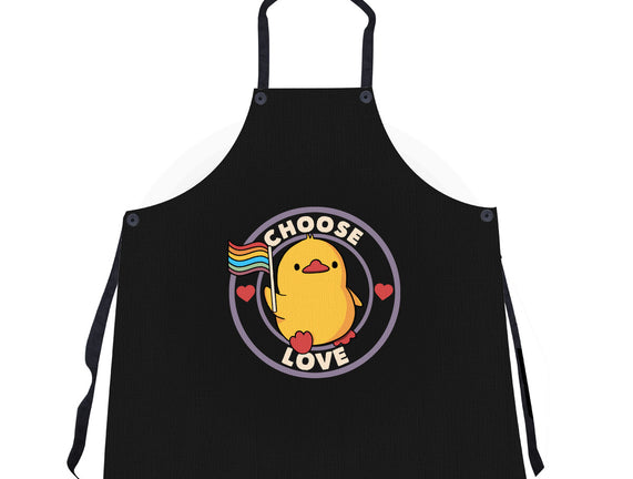 Choose Love Pride Duck