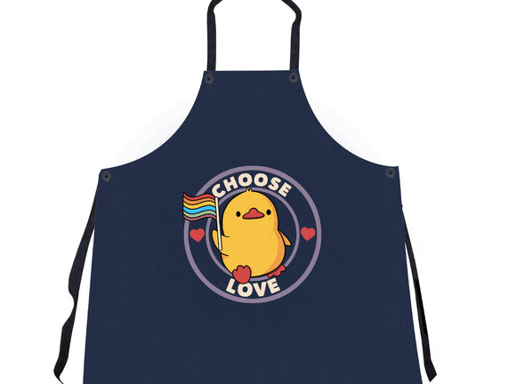 Choose Love Pride Duck