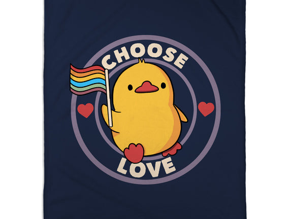 Choose Love Pride Duck